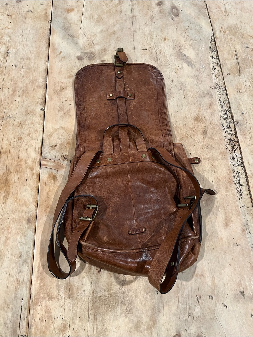 Frye leather backpack - pre-VC - Picture 4 of 5